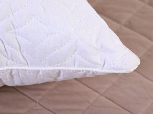 Подушка "Файберфлекс"  у/степ п/э(бел) 68*68 (850г)файберфлекс,х/б кант,пакет с пл.ручкой(Н)