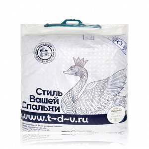 Подушка Пуховая  50*70 100% хлопок(тик)