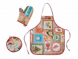 Набор рогожка "Кухарочка"(3 предмета)