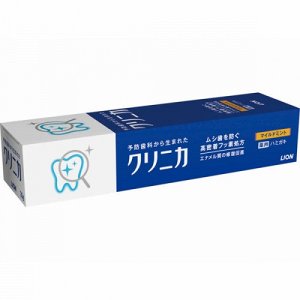 Зубная паста Lion Clinica Mild Mint комплексного действия с легким ароматом мяты (мини в коробке) 30г