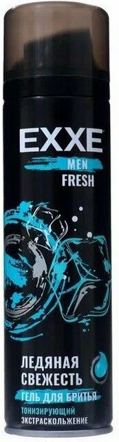 Гель для бритья Тонизирующий  EXXE MEN FRESH Ледяная Свежесть 200мл