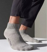 Укороченные мужские носки с принтом и широкой резинкой