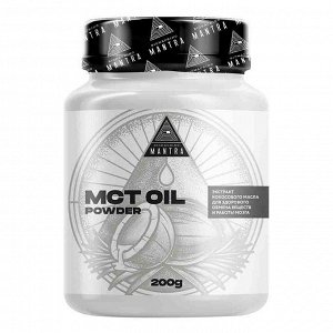 Кокосовое масло-порошок BIOHACKING MANTRA MCT OIL - 200 гр