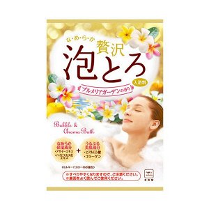 Соль для ванн Cow тропические цветы 30г Япония