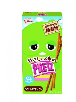 Палочки хлебные со вкусом овощного салата Pretz Glico, 23 гр. 1/10/120