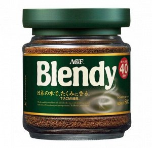 Кофе растворимый AGF Blendy (зеленый) ст/б 80 гр. 1/12