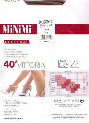 Колготки классические, Minimi, Vittoria 40