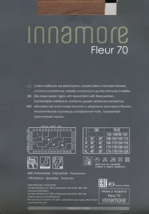 Колготки классические, Innamore, Fleur 70