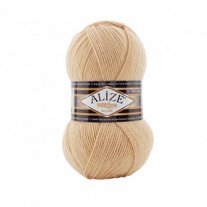 Пряжа Alize Superlana Klasik №826 Песочный