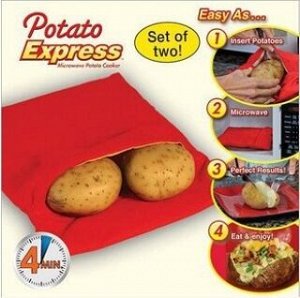 Мешочек для запекания картофеля в микроволновке
