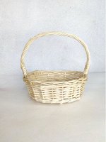 Корзина плетеная овальная, М