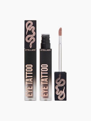 Stellary / 383359 / Тени жидкие устойчивые для век Eyetattoo тон 04 Champagne /золотисто-бежевый с шиммером