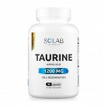 Таурин,1200 мг, 90 капсул