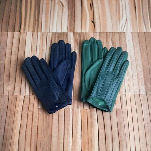 Ультрамягкие сенсорные кожаные перчатки