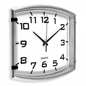Часы настенные "Модерн", 25 х 22 см, плавный ход