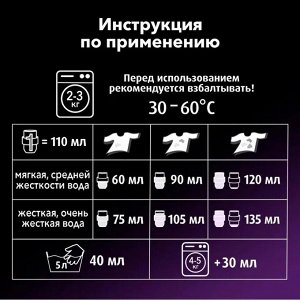 Ласка Гель для стирки "Для темного" 1 л