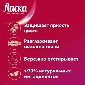 Ласка Гель для стирки "Для цветного" 1 л