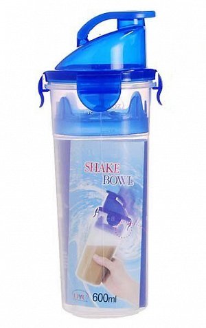 Шейкер для спортивного питания BPA FREE DY-312 600 мл. размер 80*80*220 мм