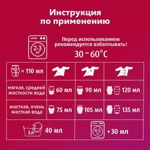 ЛАСКА Сред.д/стирки жидкое 1л для Цветного белья (Восстановление цвета)