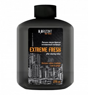 Лосьон после бритья Мгновенный комфорт EXTREME FRESH с гиалуроновой кислотой и экстрактами имбиря и лайма 275мл