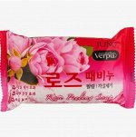 Мыло-пилинг для лица и тела с экстрактом розы VERPIA 150г