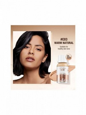 Тональный крем O.TWO.O с матовым покрытием №03 Warm Natural