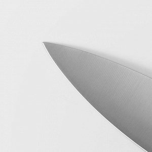 Нож - шеф Magistro Ardone, лезвие 20 см, цвет серебристый