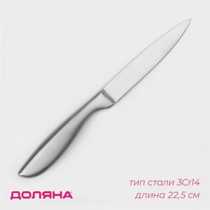 Нож кухонный универсальный Доляна Salomon, длина лезвия 12.5 см