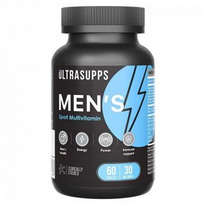 Мультивитамины ULTRASUPPS Men's Sport Multivitamin - 60 таб