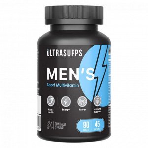 Мультивитамины ULTRASUPPS Men's Sport Multivitamin - 90 табл.