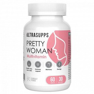 Мультивитамины ULTRASUPPS Pretty Women Multivitamin - 60 таб
