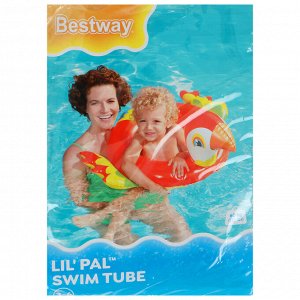 Круг для плавания Bestway «Животные», надувной, от 3-6 лет, МИКС, 36128