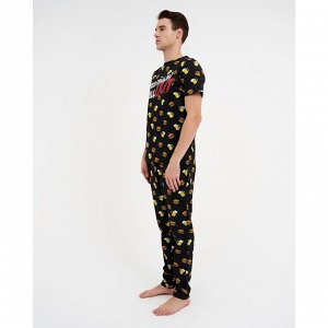 Пижама мужская KAFTAN "Полный out" размер