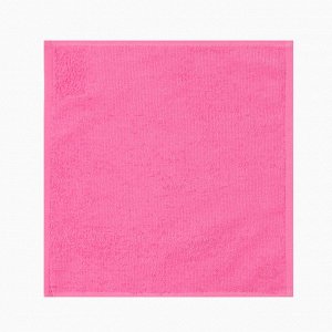 Салфетки махровые «Этель» Flower time, 3 шт., 30x30 см, хлопок 100%, розовые