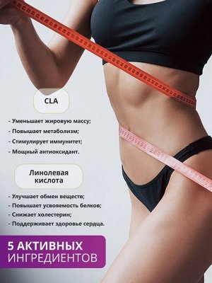 Жиросжигатель Fat Burner Day дневной с CLA. Ускоряет метаболизм и повышает энергию, сжигает жир на проблемных местах