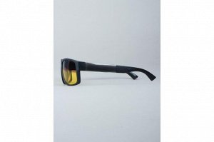 Очки для водителей антифары BOSHI M051 C1 Черный Матовый Коричневый-Желтые линзы