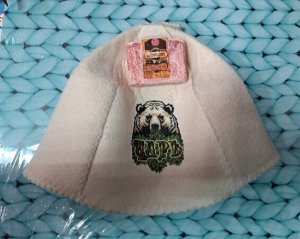 Подарочный набор для бани "Добропаровъ, с 23 февраля" шапка "Царь", мыло
