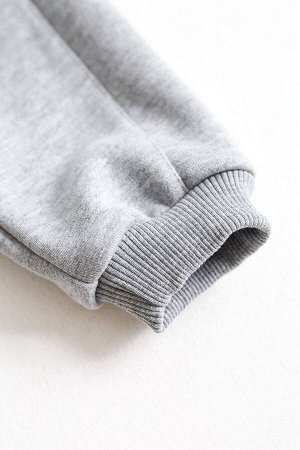 Брюки Cotton серый меланж