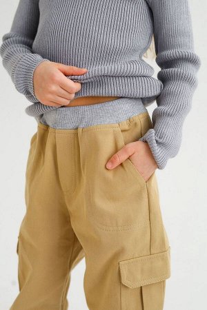 Брюки Cargo солома