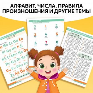 БУКВА-ЛЕНД Книга - словарь детская «Первые 500 немецких слов», 60 стр.