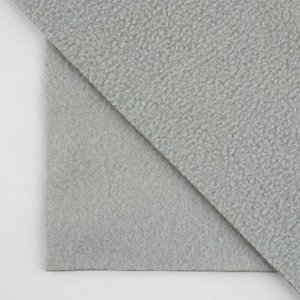 Лоскут флис, односторонний, 50 x 50 см, 190 г/м, цвет серый №9C