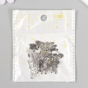 Декоративный элемент для творчества «Арт Узор. Зайка-феечка», 1.4x2.5 см