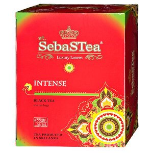 чай St.SebaSTea INTENSE Black Tea 100 пакетиков
