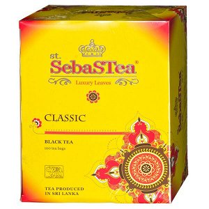 чай St.SebaSTea CLASSIC Black Tea 100 пакетиков