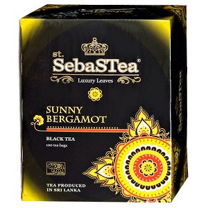 чай St.SebaSTea SUNNY BERGAMOT Black Tea 100 пакетиков