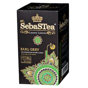 чай St.SebaSTea 'Earl GREY' 25 пакетиков