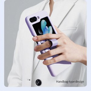 Nillkin Finger Strap Liquid Case для Samsung Galaxy Z Flip 4 5G