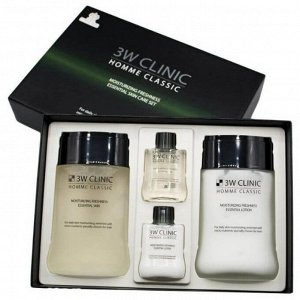 Набор для комплексного ухода за мужской кожей 3W Clinic Homme Classic Essential Skin Care Set