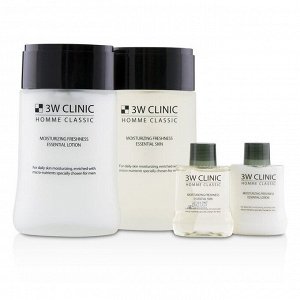 Набор для комплексного ухода за мужской кожей 3W Clinic Homme Classic Essential Skin Care Set