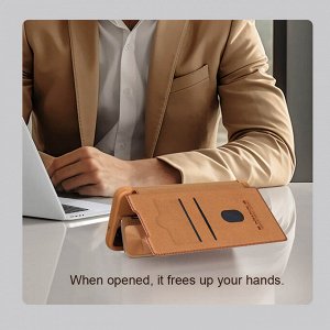Чехол книжка Nillkin Qin Prop Leather Case для Samsung Galaxy S24